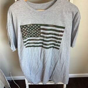USA flag camouflage t shirt